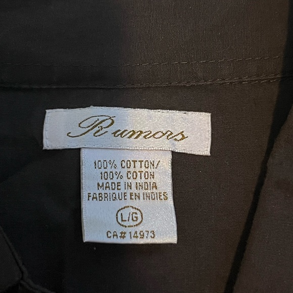 Large Brown Button Up - Picture 2 of 2